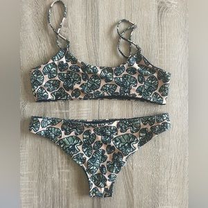 Reversible Hawaiian Bikini Set